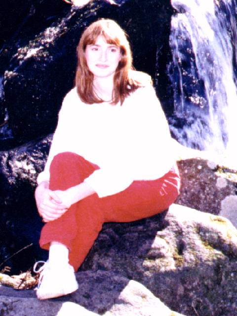 Anna at the Falls